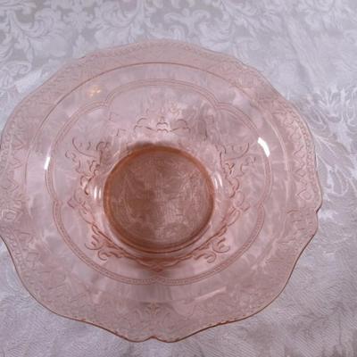 Federal Glass Co. Patrician Spoke serving bowl