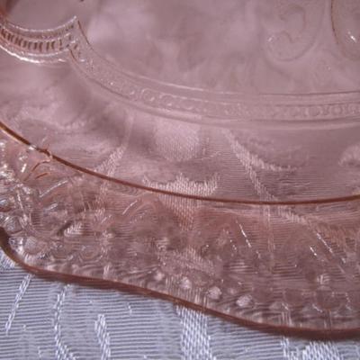 Federal Glass Co. Patrician Spoke serving bowl
