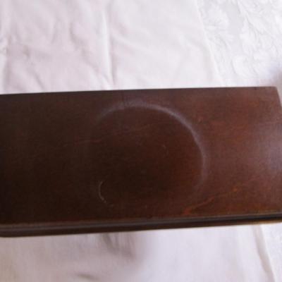 2 Mahogany wood accent wall floating shelves