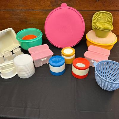 Lot of Vintage Tupperware