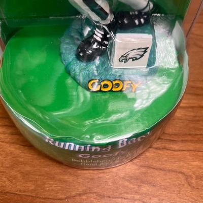 LOT 3B: NIP Disney Bobble Dobbles Philadelphia Eagles Football Bobbleheads - 2 Mickeys & Goofy