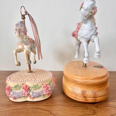 LOT 6B: Limited Edition 2006 Cherished Teddies Carousel "Fifteen Cherished Bears For Fifteen Cherished Years” #1729/4000, Bradley’s...