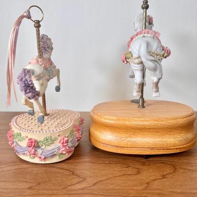 LOT 6B: Limited Edition 2006 Cherished Teddies Carousel "Fifteen Cherished Bears For Fifteen Cherished Years” #1729/4000, Bradley’s...