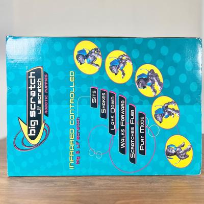 LOT 7B: NIP 2000 Big Scratch Lil’ Scratch Robotic Puppies