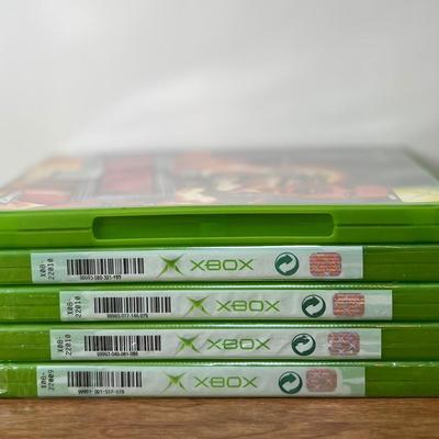 LOT 11B: Original XBOX Games - WWF Raw, Project Gotham Racing, Legends of Wrestling II, Celebrity Death Match & Knockout Kings 2002