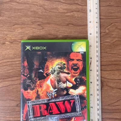 LOT 11B: Original XBOX Games - WWF Raw, Project Gotham Racing, Legends of Wrestling II, Celebrity Death Match & Knockout Kings 2002