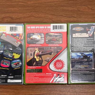 LOT 17B: NIP XBOX Games - Platinum Hits Simpsons Road Rage, Tony Hawk's Pro Skater 2x, Starsky & Hutch