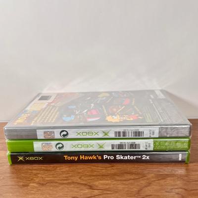 LOT 17B: NIP XBOX Games - Platinum Hits Simpsons Road Rage, Tony Hawk's Pro Skater 2x, Starsky & Hutch