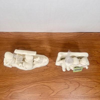 LOT 22B: Department 56 Snowbabies - 2003 "Looking for Grandma's Treasures" & 2005 "Girlfriends"