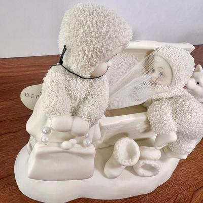 LOT 22B: Department 56 Snowbabies - 2003 "Looking for Grandma's Treasures" & 2005 "Girlfriends"
