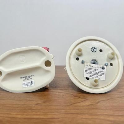 LOT 25B: Department 56 Snowbabies - You Are My Sunshine Bee Music Box, 2001 Let's Pretend "Teacher's Helper," 2003...