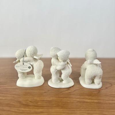 LOT 26B: Department 56 Snowbabies - 2003 "It's All I Want for Christmas," Snowbunnies Trinket Box, 2004 "Friends...
