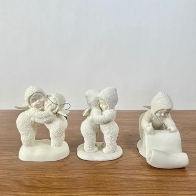 LOT 26B: Department 56 Snowbabies - 2003 "It's All I Want for Christmas," Snowbunnies Trinket Box, 2004 "Friends...