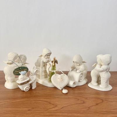 LOT 26B: Department 56 Snowbabies - 2003 "It's All I Want for Christmas," Snowbunnies Trinket Box, 2004 "Friends...