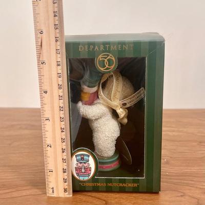 LOT 27B: Department 56 Snowbabies - Frosty the Snowman, NIB "Christmas Nutcracker" Ornament, Carolling Music Box & More