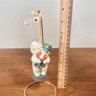 LOT 27B: Department 56 Snowbabies - Frosty the Snowman, NIB "Christmas Nutcracker" Ornament, Carolling Music Box & More
