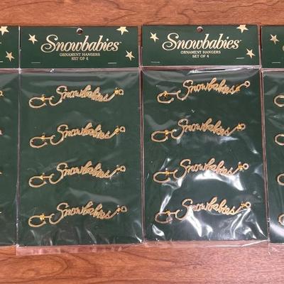 LOT 28B: Department 56 Snowbabies & Accessories - Starlight Games Flag, Miniature Figurines, Birthstone Figures, Pins, NIP Ornament...