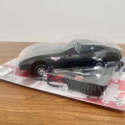 LOT 35A: NIB Novelty Phones - 1990 Columbia Batmobile Telephone, Telemania American Classics Corvette III & 1994 Paramount Viper