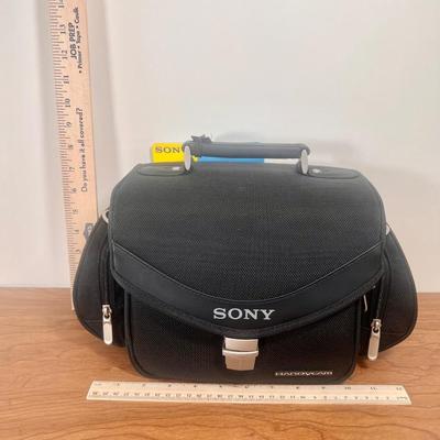 LOT 36B: Sony Handicam Digital Video Recorders - Models DCR-HC21 & DCR-DVD403 w/ Sony Camera Bags