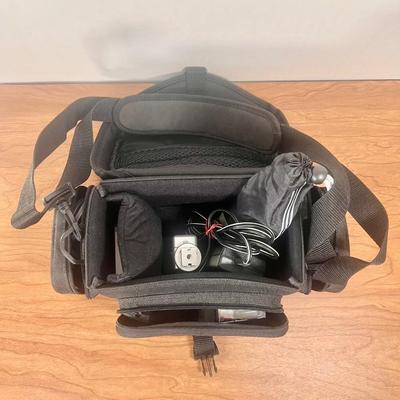 LOT 36B: Sony Handicam Digital Video Recorders - Models DCR-HC21 & DCR-DVD403 w/ Sony Camera Bags