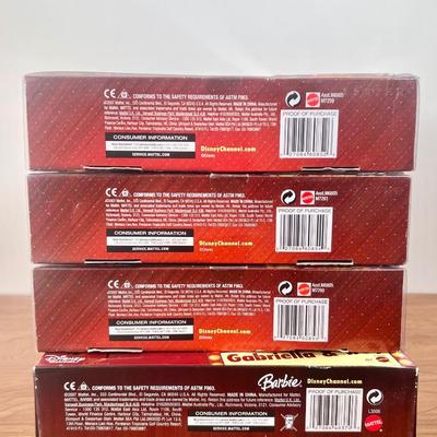 LOT 39B: 2007 Mattel Disney High School Musical & High School Musical 2 Couples 2-Pack Doll Sets