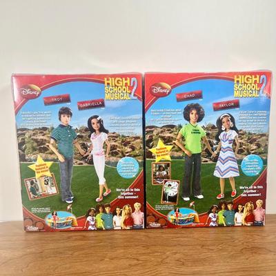 LOT 39B: 2007 Mattel Disney High School Musical & High School Musical 2 Couples 2-Pack Doll Sets