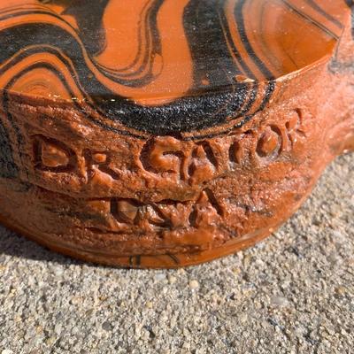 LOT 41 B: Dr. Gator USA Alligator Statue