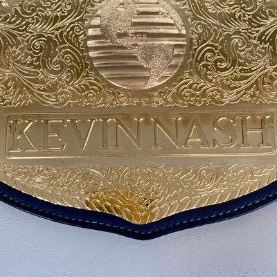 LOT 47 A: 1998 Figures Toy Co. WCW Kevin Nash World Heavy Weight Wrestling Champion Replica Belt