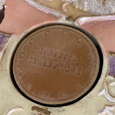 LOT 49 B: Musical Animated Carousel "Grandeur Noel" Carousel Collections