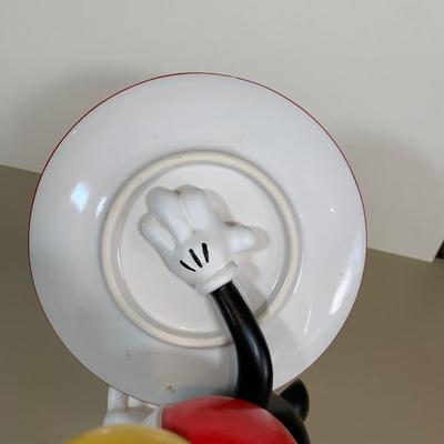 LOT 50 A: Disney's Mickey Mouse Waiter Serving Butler Statue