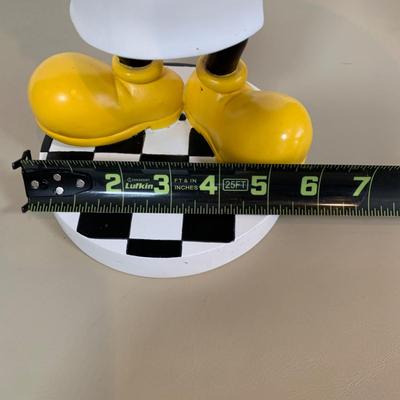 LOT 50 A: Disney's Mickey Mouse Waiter Serving Butler Statue