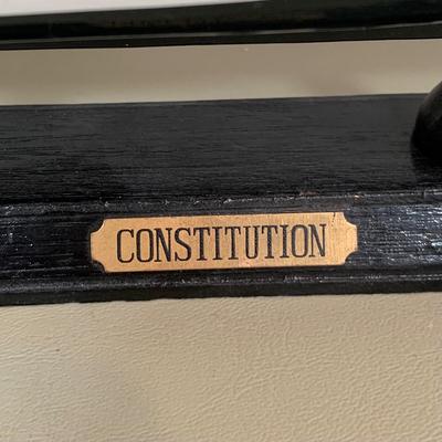 LOT 52 A: Model Ships "Constitution" & "Cutty Sark"