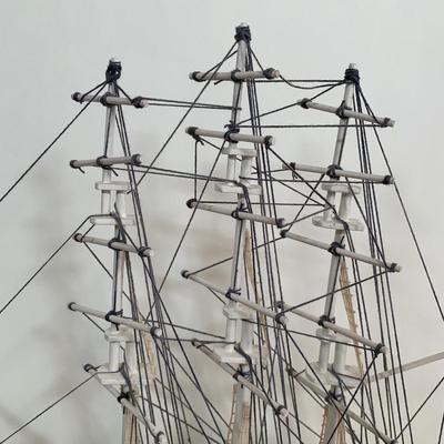 LOT 52 A: Model Ships "Constitution" & "Cutty Sark"