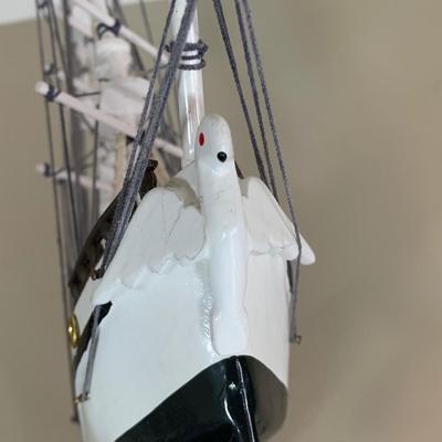 LOT 52 A: Model Ships "Constitution" & "Cutty Sark"