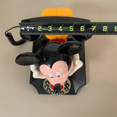 LOT 53 A: Telemania Disney's Mickey Mouse Corded Desk Phone