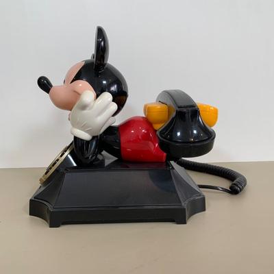 LOT 53 A: Telemania Disney's Mickey Mouse Corded Desk Phone