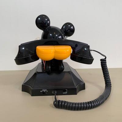 LOT 53 A: Telemania Disney's Mickey Mouse Corded Desk Phone