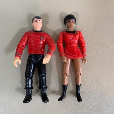 LOT 54 A: Playmates Classic Star Trek Collector Figure Set