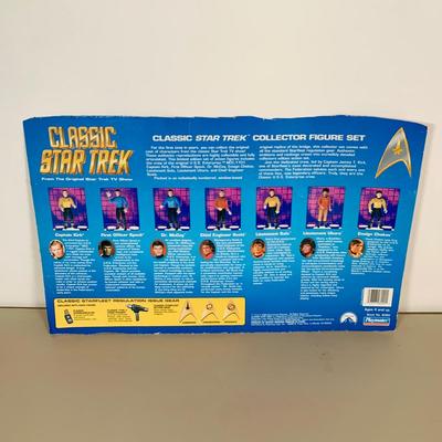 LOT 54 A: Playmates Classic Star Trek Collector Figure Set