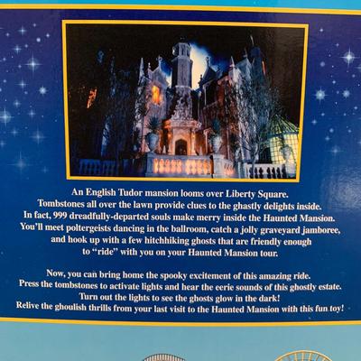 LOT 55: NIP Sealed Disney's Haunted Mansion Light Up Playset w/ Sounds