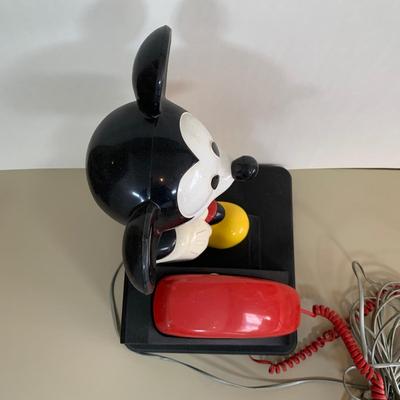 LOT 56 A: Disney's Mickey Mouse Corded Desk Phone