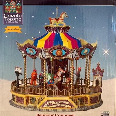 LOT 57 A: Carole Towne Collection Animated The Belmont Carousel