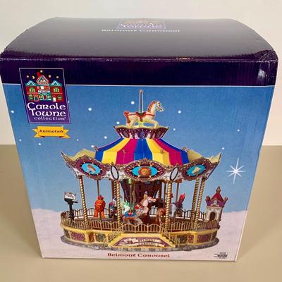 LOT 57 A: Carole Towne Collection Animated The Belmont Carousel