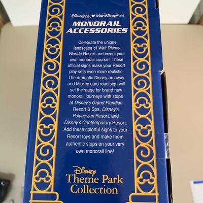 LOT 58 B: NIP Sealed Walt Disney World Disneyland Resort Monorail Accessories Theme Park Collection