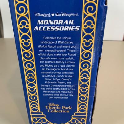 LOT 59 B: NIP Sealed Walt Disney World Disneyland Resort Monorail Accessories Theme Park Collection