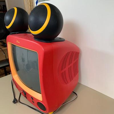 LOT 60 B: Disney Mickey Mouse Television Model #DT1300-C (Works)