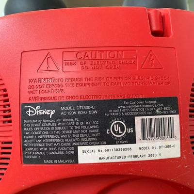 LOT 60 B: Disney Mickey Mouse Television Model #DT1300-C (Works)