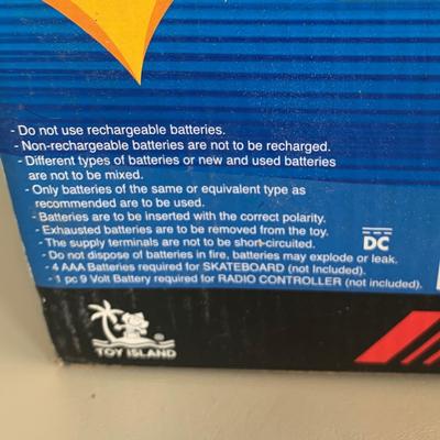 LOT 61 A: NIP Sealed Disney Pixar Mickey Mouse Ramp Riders Radio Control Skateboard