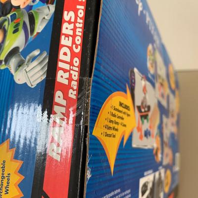 LOT 61 A: NIP Sealed Disney Pixar Mickey Mouse Ramp Riders Radio Control Skateboard