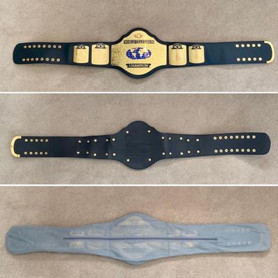 LOT 63 A: Figures Toy Co. 1999 WCW World Television Champion Replica Belt